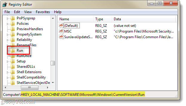 windows kayıt defteri akım sürümü çalıştırma başlatma 