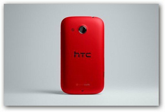 HTC Desire C- kırmızı