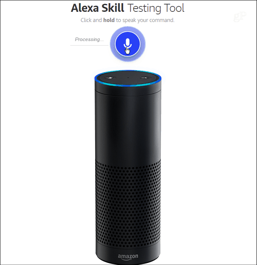 Alexa Beceri Test Aracı