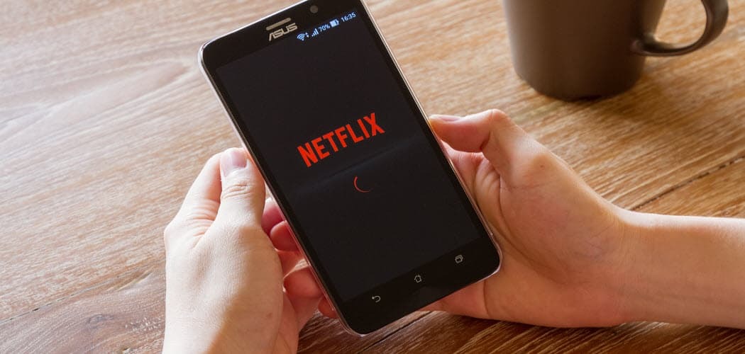 Netflix'in Telefonunuzdan Görüntülerken Kullandığı Veri Miktarını Sınırlayın
