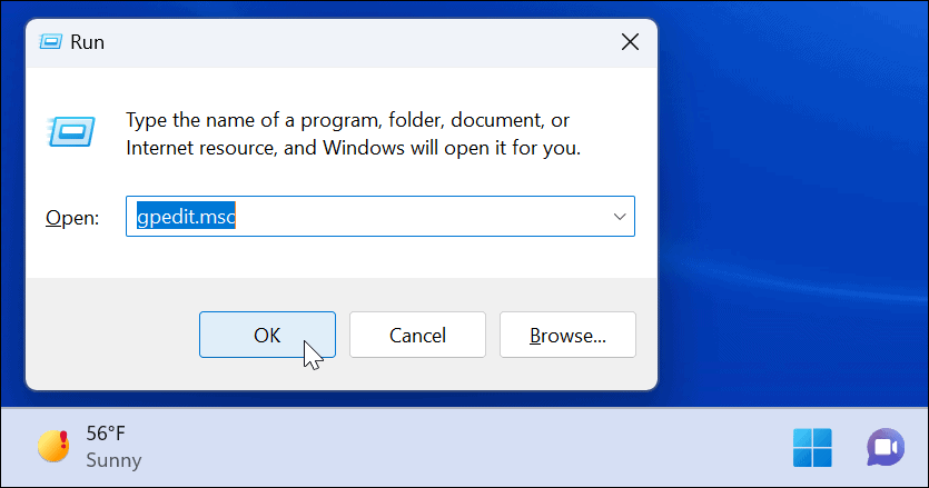 Windows 11'de hızlı ayar düzenlemelerini engelle çalıştır
