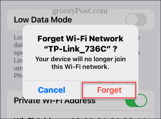 iPhone'da Wi-Fi Parolasını Değiştirin