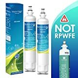 Waterdrop NSF 53 ve 42 Sertifikalı Buzdolabı Su Filtresi, GE RPWF (RPWFE değil) ile uyumlu, Gelişmiş, 2'li Paket