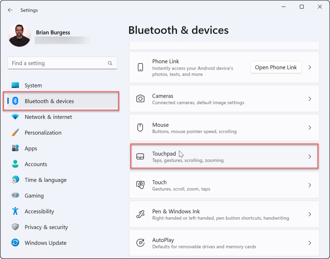 Windows 11'de Dokunmatik Yüzey Hareketleri Nasıl Özelleştirilir