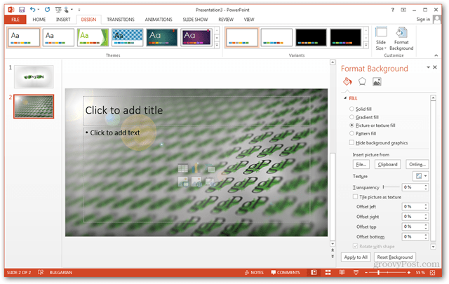 Office 2013 Şablonu Oluştur Özel Tasarım Yap POTX Slayt Slaytlarını Özelleştir Öğretici Özel Arka Plan Oluşturma