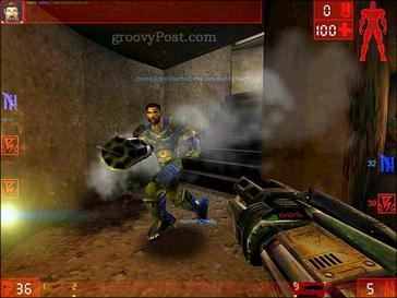 Orijinal Unreal Tournament oyununun ekran görüntüsü