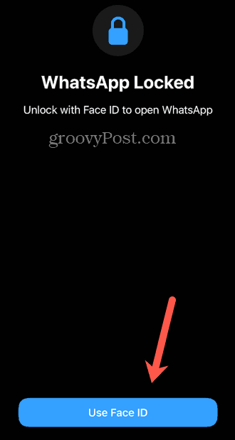 whatsapp yüz kimliğini kullan
