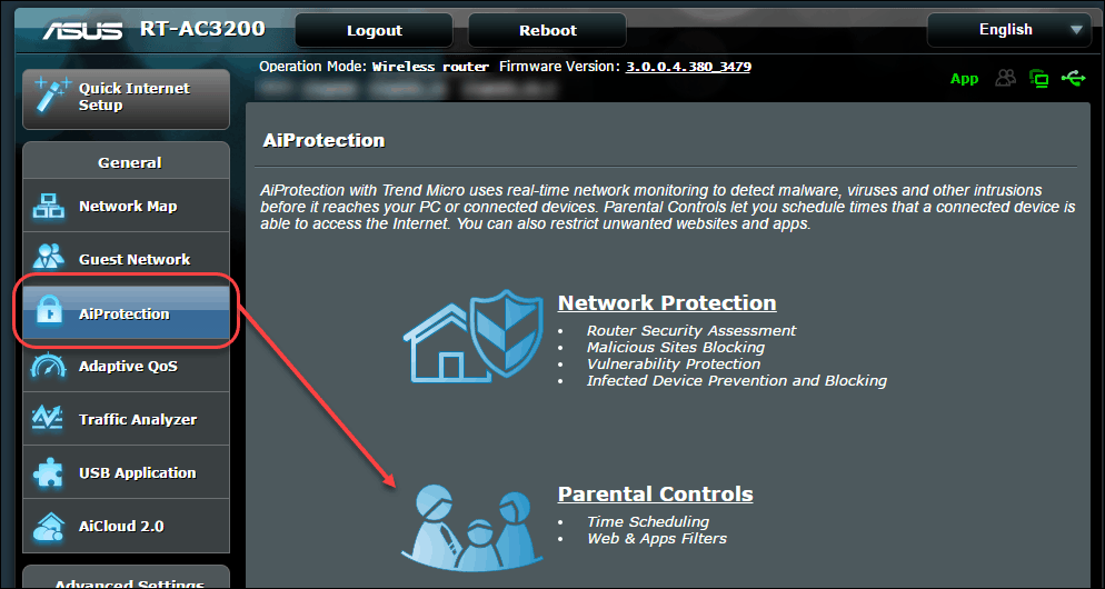 asus router ebeveyn kontrolleri zaman planlaması