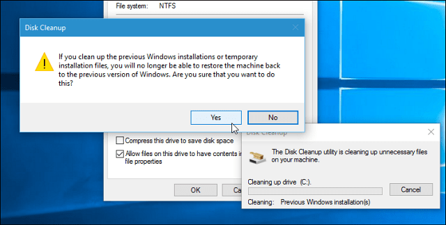 Windows 10 Kasım Güncelleştirmesi: 20 GB Disk Alanı Kazanın