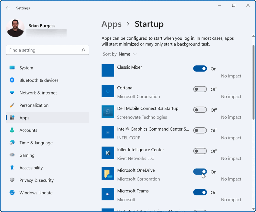 Windows 11'de Başlatma Sırasında Uygulamalar Nasıl Başlatılır