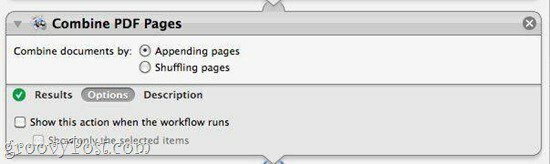 Mac OS X'te Automator kullanarak PDF'leri birleştirin
