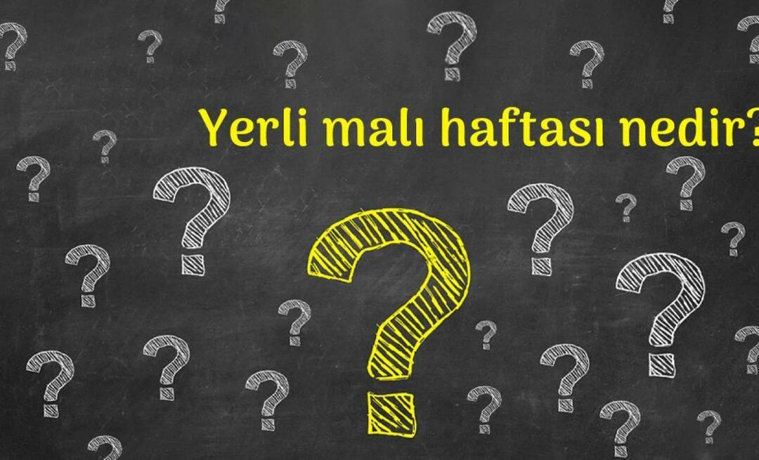 Yerli malı haftası nedir? Yerli malı haftası ne zaman kutlanır?2023 yerli malı haftası ne zaman