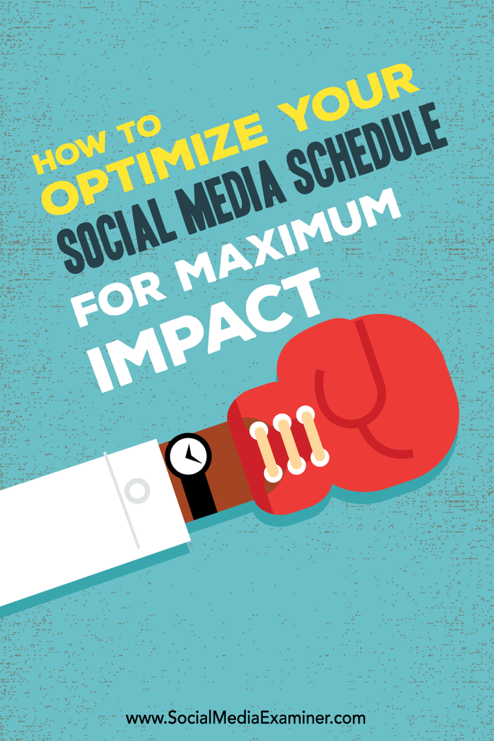 Sosyal Medya Planınızı Maksimum Etki İçin Optimize Etme: Sosyal Medya Denetçisi