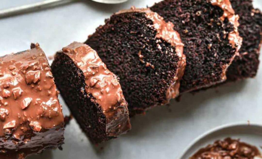 Nefis lezzetli kek tarifi arayanlar buraya! Kakao tozlu çikolatalı ağlayan kek nasıl yapılır?