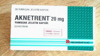 Aknetrent (izotretinoin) nedir ve nasıl kullanılır? Yan etkileri nelerdir?