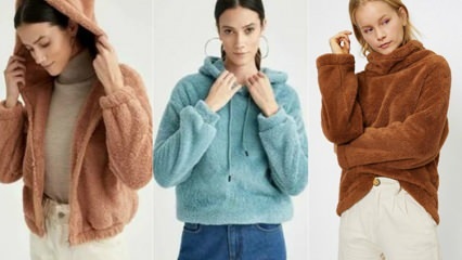 En şık peluş sweatshirt modelleri |2021 peluş sweatshirt fiyatları ve kombin önerileri