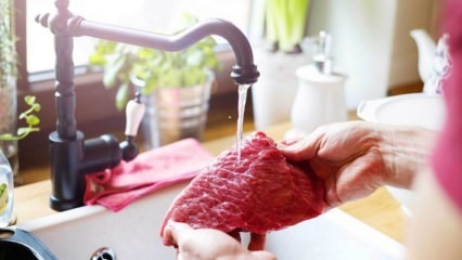 Et nasıl yıkanır? Et tuzlanır mı? Et nasıl pişirilmeli?