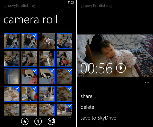 Windows Phone 8: SkyDrive'a Fotoğraf ve Video Yükleme