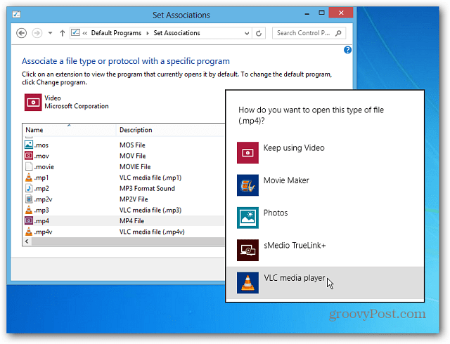 Windows 8: Video ve Müzik Dosyalarını Masaüstü Programlarında Açma