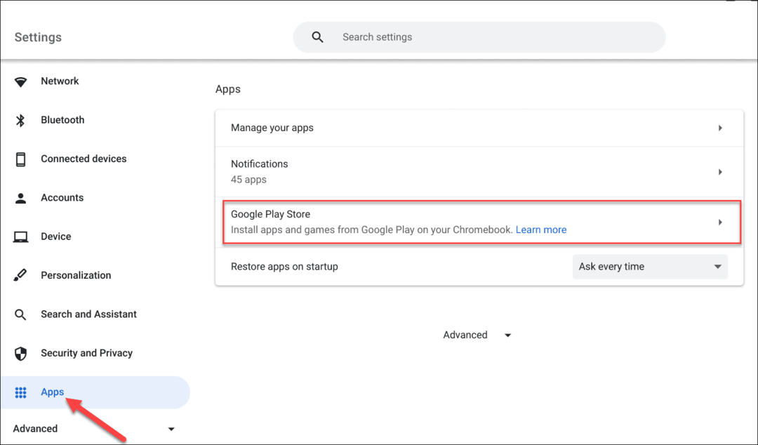 Google Play'in Chromebook'ta Çalışmaması Nasıl Onarılır