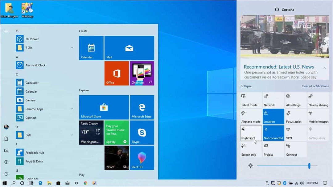 Windows 10'da Yeni Işık Teması Nasıl Açılır