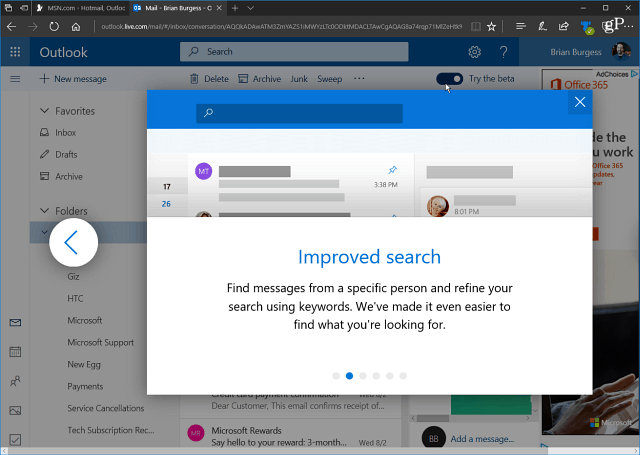 Microsoft’un Outlook.com Beta Sürümüne Şimdi Erişme