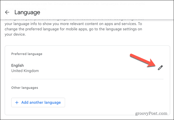 Google Drive'da tercih edilen dili değiştirin