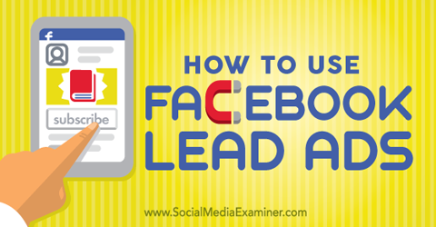 facebook lider reklamları nasıl kullanılır