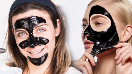 Siyah maskenin faydaları nelerdir? Siyah maske cilde nasıl uygulanır?