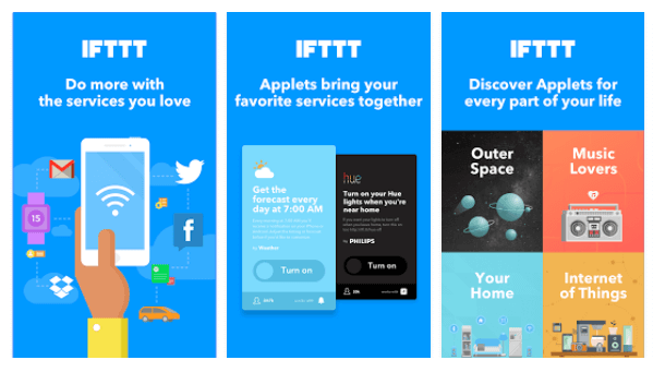 IFTTT'nin yeni Applet'leri, yeni deneyimler yaratmak için en sevdiğiniz hizmetleri bir araya getiriyor.