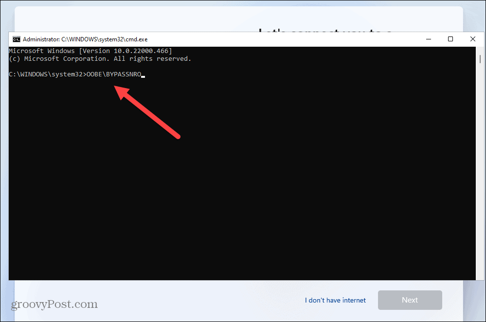 Windows 11'i İnternet Bağlantısı Olmadan Yükleme