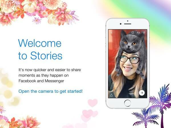 Facebook, Messenger Day'i Facebook Stories ile birleştirdi ve bunu Hikayeler adı verilen tek bir deneyim olarak yayınladı.