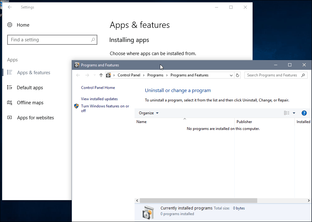 Windows 10 Creators Güncellemesinde Uygulamaları Yönetme