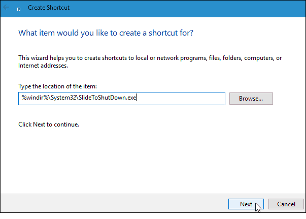 Windows 10 Bilgisayarını Windows Telefonu gibi Kapatmak İçin Kaydırın