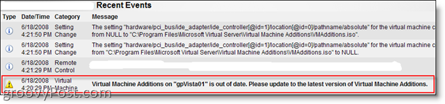 MS Virtual Server 2005 R2 için Sanal Makine Eklentilerini Yükleme