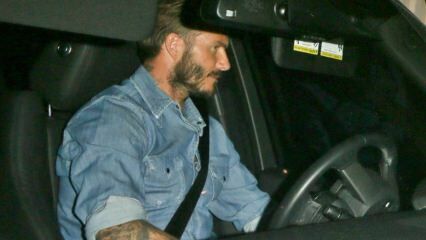 David Beckham'ın ehliyetine el konuldu!