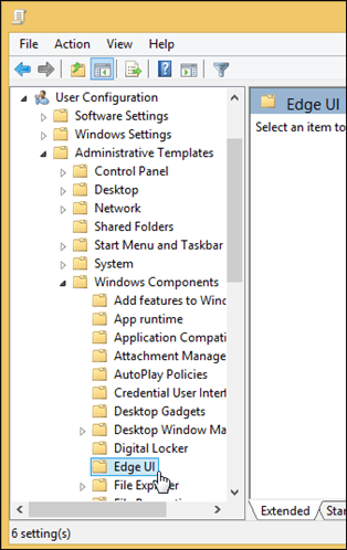 Windows 8.1 grup politikası düzenleyicisi