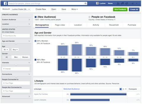 facebook kitle analizi aracı