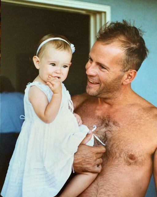 Bruce Willis ve kızı Rumer Willis