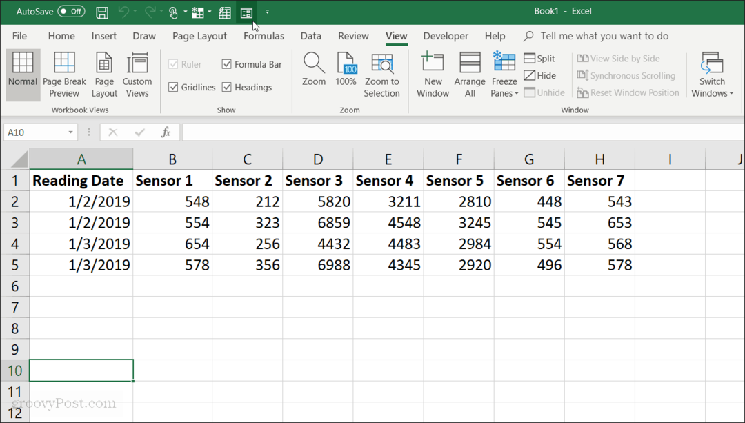 Excel'de Veri Giriş Formu Nasıl Oluşturulur