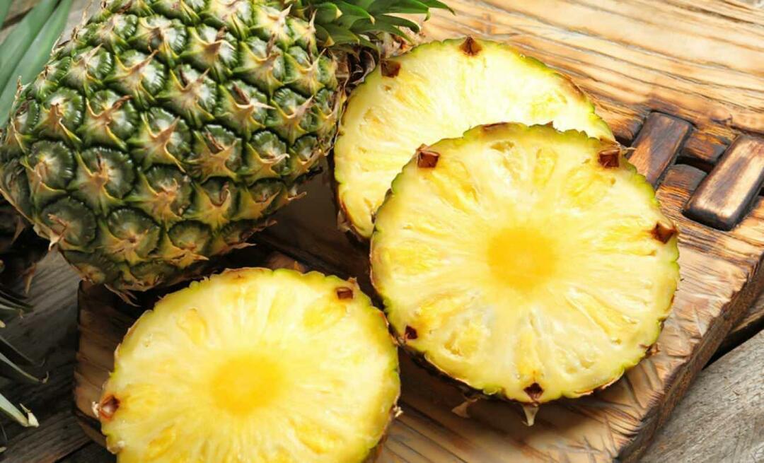 Her gün bir dilim ananas yerseniz ne olur? Etkisini duyunca inanamayacaksınız