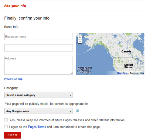 Google+ Sayfaları - Yerel İşletmeler ve Yerler