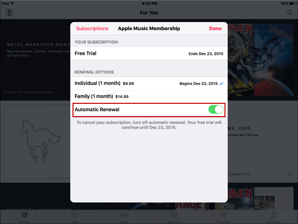 4 Otomatik Yenileme iOS 9