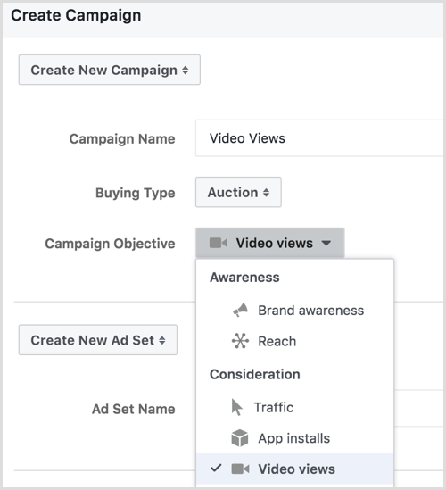 Facebook, Power Editor'da reklam kampanyası oluştur