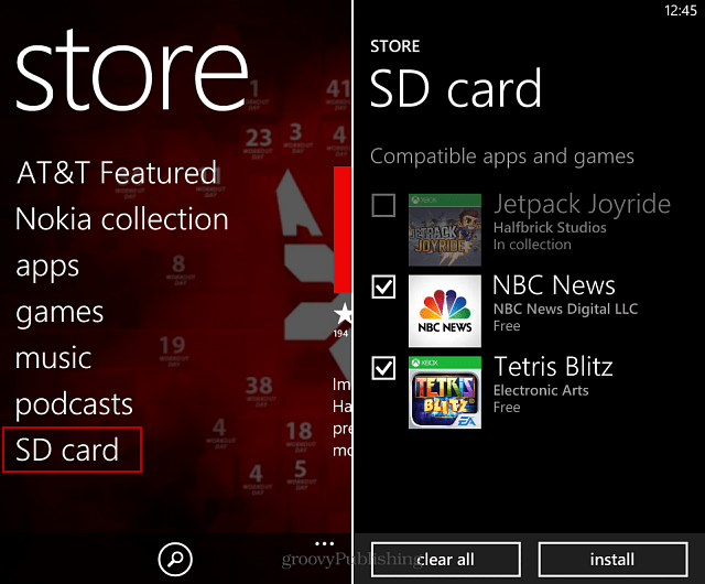 Windows Phone 8'de SD Karttan Uygulamalar Nasıl Yüklenir