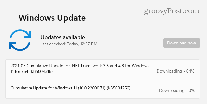 Windows 11 Güncellemesi