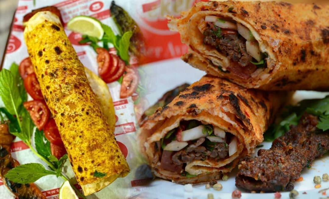 Hatay'ın meşhur Harbiye kebabı nasıl yapılır? Harbiye dürüm nedir?