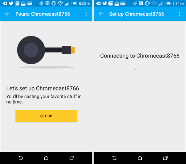 Yeni Chromecast kur