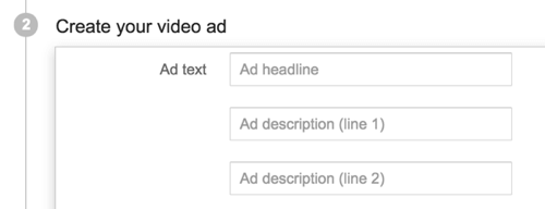 YouTube reklamınızın kopyasını ekleyin.