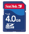 Sandisk 4GB Bellek SDHC